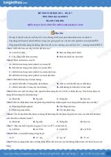 Đề thi học kì 1 KHTN 8 Cánh diều - Đề số 7